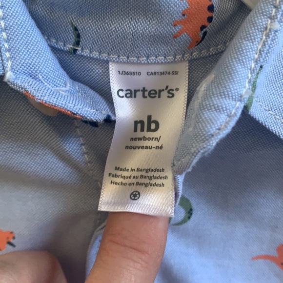 Baby boy Carter’s shirt and pant outfit - Picture 2 of 6